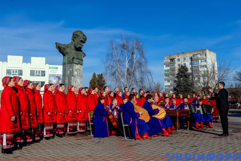 Хор Верьовки виступив для мешканців Бородянки