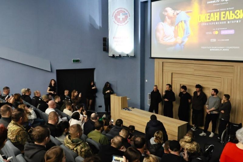 Прибуток з перших днів прокату фільму «Океан Ельзи: Спостереження Шторму» передадуть на реабілітацію пацієнтів центру UNBROKEN